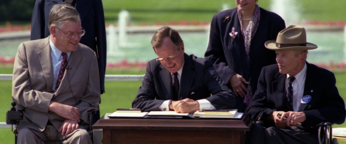 President Bush Signing the ADA